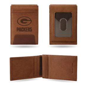 Green Bay Packers Premium Leather Front Pocket Wallet Clearance Explore