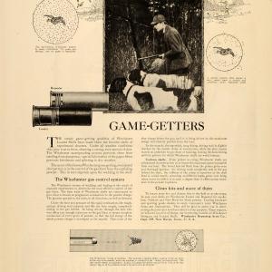 1919 Ad Winchester Game-Getter Shell Bird Hunting Duck - ORIGINAL SEP4 Clearance Limited Edition