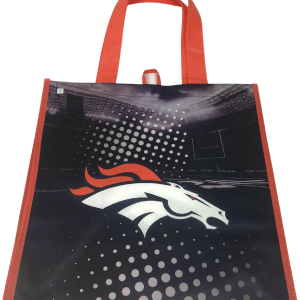 Denver Broncos Team Logo Tailgate Tote Bags by Nfl Clearance Marketable