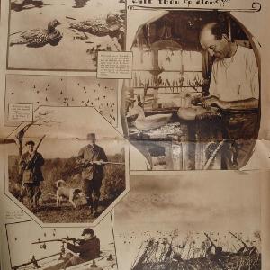 1928 Hunting Hunters Guns Bob McGow Carving Duck Decoys - ORIGINAL RTO1 Buy Cheap Nicekicks