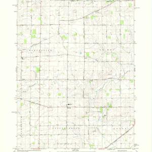 1970 Belvidere, IL  - Illinois - USGS Topographic Map Discount For Nice