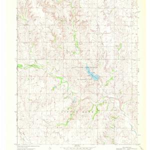 1970 Arnett, OK - Oklahoma - USGS Topographic Map v2 Cheap Sale Tumblr