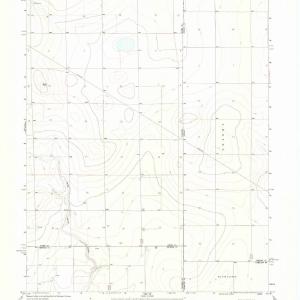 1968 Towner, CO - Colorado - USGS Topographic Map Choice