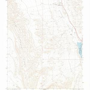 1969 Alamo, NV - Nevada - USGS Topographic Map v3 Clearance Low Shipping