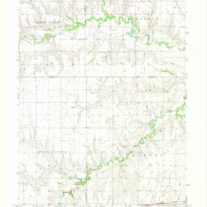 1969 Bixby, NE - Nebraska - USGS Topographic Map Finishline