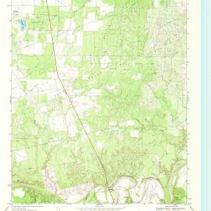 1969 Aspermont Lake, TX - Texas - USGS Topographic Map Cheap Best Place