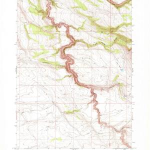 1968 Tombstone Canyon, OR - Oregon - USGS Topographic Map Buy Cheap Pre Order