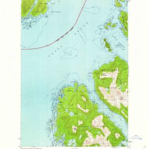 1948 Mount Fairweather, AK - Alaska - USGS Topographic Map v2 For Sale Cheap Online