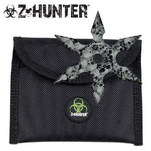 Zombie Throwing Star Undead Z-Hunter Shuriken 6 Points - Grey Skulls Big Sale Cheap Online
