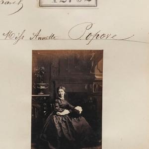 Anna ('Annette') Popoff Greetings Card Cheap Sale Footlocker Pictures