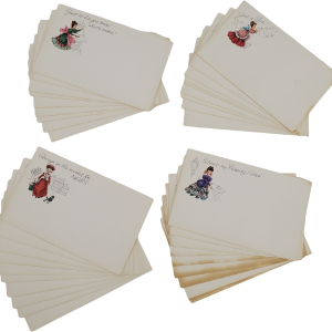 60s Daily Tasks Print Boxed Postcard Set By Post a Note Free Shipping Tumblr