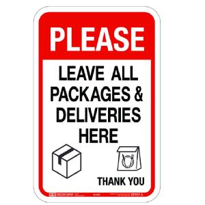 Hy-Ko HW-04001 Social Distancing Sign, White Buy Cheap Fake