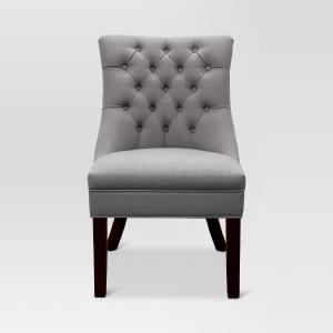 Winslow Light Gray Accent Tufted Back Chair  #SA849 Wholesale Pice