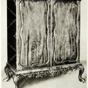 1953 Collotype Dwarf Clothes Press Cabinet Drawer Gile Grendey Wood XDI4 Pick A Best For Sale