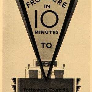 1933 London Underground Railway G. Brown Poster Print ORIGINAL HISTORIC POSA6 Outlet For You