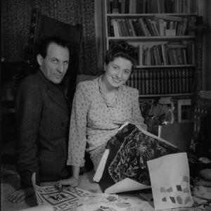 Zika Ascher; Lida Ascher Greetings Card Free Shipping 100% Original