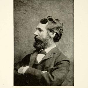 1900 Print William M Thoms Portrait Editor Publisher American Art Journal XMA5 Free Shipping Cheap Pice