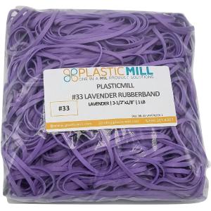 Rubber Bands #33: #33 Size, Lavender, 2LB/1000 Count. Latest Collections Cheap Pice