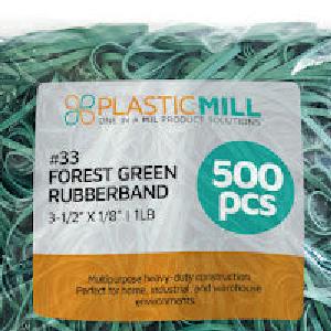 Rubber Bands #33: #33 Size, Forest Green, 1LB/500 Count. Buy Cheap 2025 New