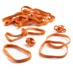 Rubber Band: Size #64 Size, Orange Rubberbands, 1LB/250 Count. Free Shipping Outlet Store