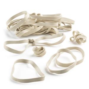 Rubber Band: Size #64 Size, White Rubberbands, 1LB/250 Count. Clearance Best Store To Get