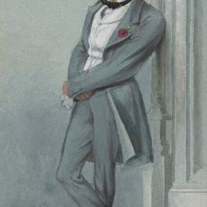 William Ewart Gladstone Greetings Card Footlocker For Sale