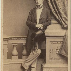 William Ewart Gladstone Greetings Card From China