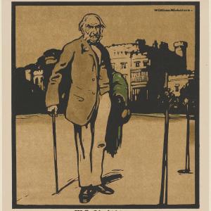 William Ewart Gladstone Greetings Card Free Shipping Cheap