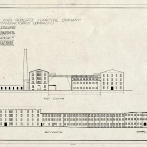 Blueprint HAER IND,21-CONVI,9- (Sheet 1 of 3) - Munk & Roberts Furniture Company, Western Avenue, Connersville, Fayette County, in Latest
