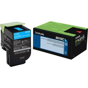 Lexmark Unison 801SC Toner Cartridge 80C1SC0 Clearance Supply