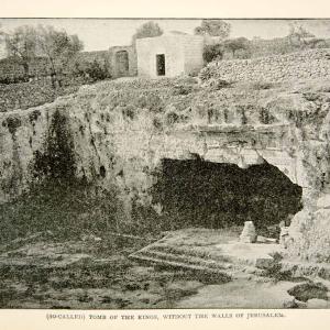 1897 Print Tomb Kings Jerusalem Historical Landmark Sight Ruins Biblical XGAE9 Outlet Newest