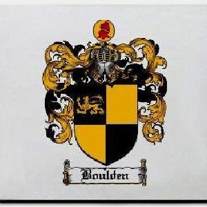 Boulden Family Shield / Coat Of Arms Mouse Pad Outlet Store For Sale
