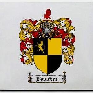 Bouldene Family Shield / Coat Of Arms Mouse Pad Buy Cheap Choice