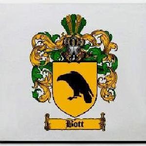 Bott Family Shield / Coat Of Arms Mouse Pad Discount Wide Range Of