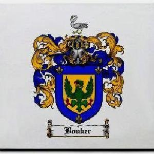 Bouker Family Shield / Coat Of Arms Mouse Pad Buy Cheap With Mastercard