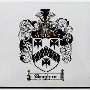 Boughten Family Shield / Coat Of Arms Mouse Pad Free Shipping For Nice
