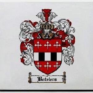 Botelers Family Shield / Coat Of Arms Mouse Pad Marketable Online