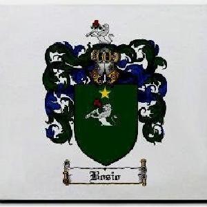 Bosio Family Shield / Coat Of Arms Mouse Pad Buy Cheap 2025