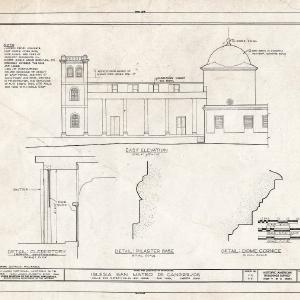 Blueprint HABS PR,7-SAJU,38- (Sheet 4 of 6) - Iglesia San Mateo de Cangrejos, Northwest of Calle San Jorge at Calle San Mateo,Santurce, San Juan, San Juan Municipio, PR 100% Original Cheap Pice