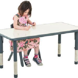 Ergerite Whiteboard Rectangular Table - 38-60H Big Discount For Sale