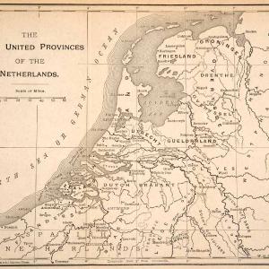 1894 Print Map Seven United Provinces Netherlands North Sea Spanish Germany XEU7 Cheap With Credit Card