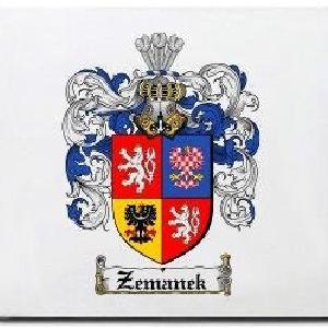 Zemanek Family Shield / Coat Of Arms Mouse Pad Online Cheap Online