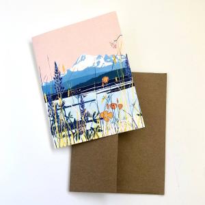 Wildflower Mountain - Greetings Card Visa Payment Cheap Pice