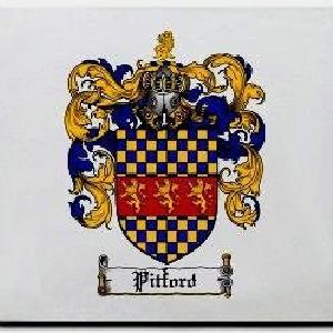 Pitford Family Shield / Coat Of Arms Mouse Pad Cheap Sale Amazon