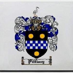 Pittway Family Shield / Coat Of Arms Mouse Pad Cheap Buy