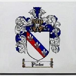 Pinter Family Shield / Coat Of Arms Mouse Pad Cheap Pice Outlet