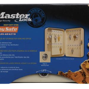 Master Lock 7101D Key Cabinet, 9-7/8" x 7" x 3", Steel Beige Collections Cheap Online