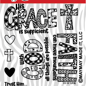 Maymay's Without a Doubt 4x6 Stamp Set {A139} Cheap Best Store To Get