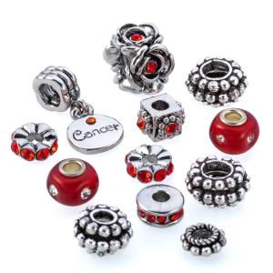 Astrological Sign/Birthstone Bead Pen Kit - Cancer - Pen Not Included - Limited Edition Clearance Footaction