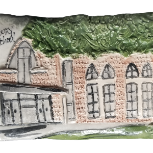 Ceramic Plaque - Asbury Day School Cheap Shop
